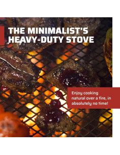 Parrilla portátil Camp Chef OFG24 de acero para fogatas 60.96x40.64 cm 2