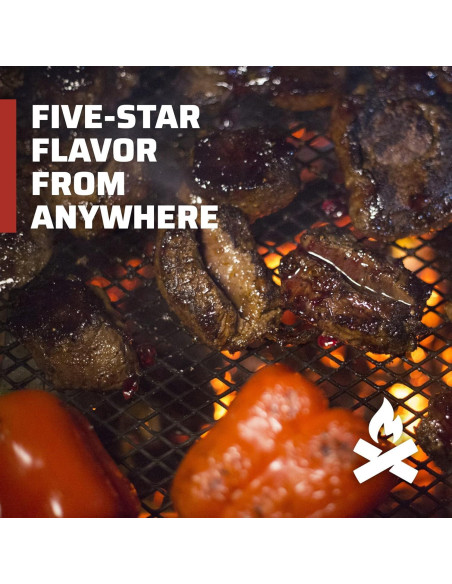 Parrilla portátil Camp Chef OFG24 de acero para fogatas 60.96x40.64 cm