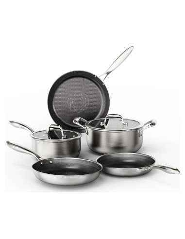 Juego de Utensilios de Cocina COOKER KING 7 Piezas Acero Inoxidable