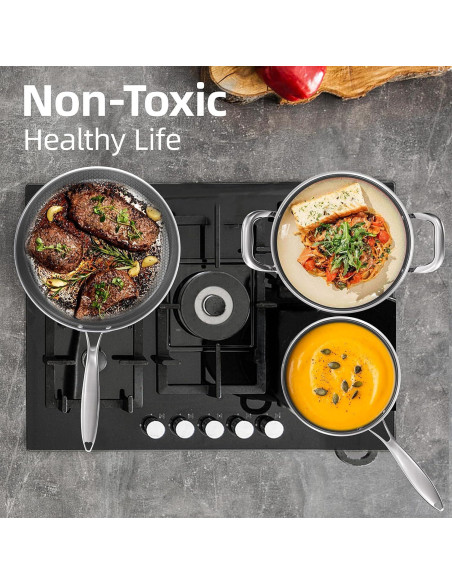 Juego de Utensilios de Cocina COOKER KING 7 Piezas Acero Inoxidable Juego de Utensilios de Cocina COOKER KING 7 Piezas Acero Inoxidable