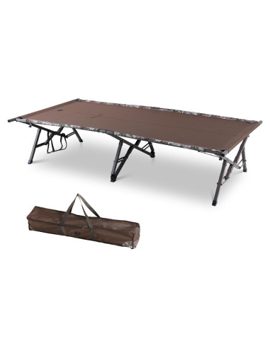 Cama Plegable para Camping Timber Ridge XL Beige 272kg