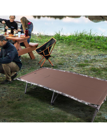 Cama Plegable para Camping Timber Ridge XL Beige 272kg