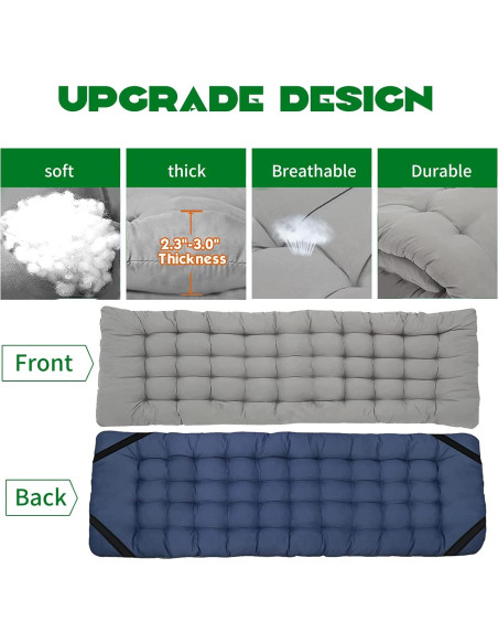 Cama de Camping Plegable Alta Resistencia con Colchón Removible