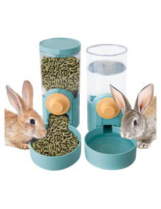 Dispensador automático de comida y agua Kathson 1.05L para mascotas