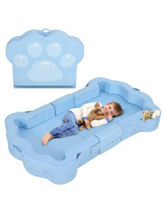Cama de viaje portátil para niños VC-MSH-046-C azul 140x86 cm