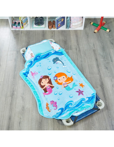 Mate de Siesta Everyday Kids Sirena 50x127 cm con Almohada