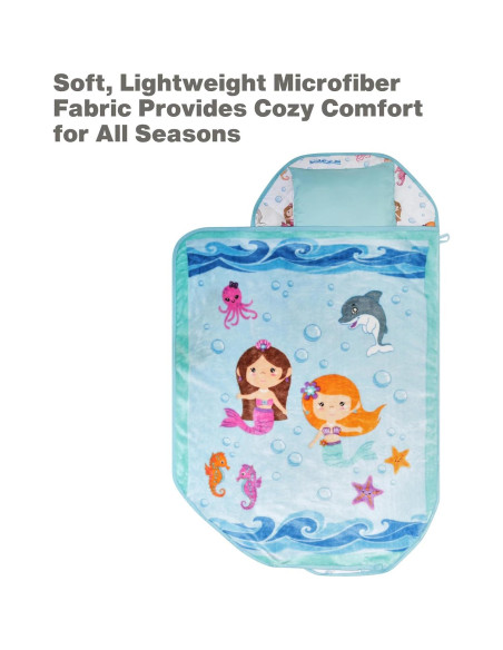 Mate de Siesta Everyday Kids Sirena 50x127 cm con Almohada