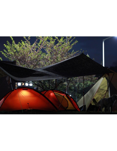 Toldo Impermeable REDCAMP 3x3.6m para Camping y Hamacas