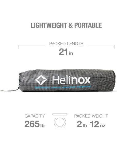 Cama de Camping Helinox Lite Cot Ultra-Ligera Plegable 1.27 kg