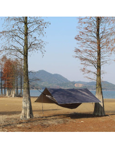 Toldo de Lluvia para Hamaca Sunyear 2.97x2.90m Impermeable 2