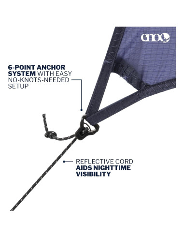 Lona de Lluvia ENO ProFly 3.23x1.93m Ultraligera Marino