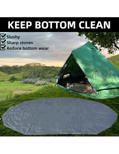 Huella Impermeable DANCHEL 4M para Tienda de Campaña Yurt