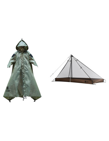 Tienda Teepee Impermeable OneTigris TENTSFORMER 2 Personas