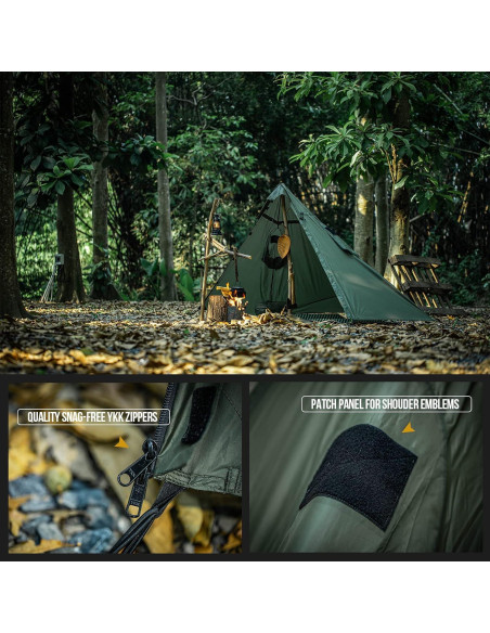 Tienda Teepee Impermeable OneTigris TENTSFORMER 2 Personas