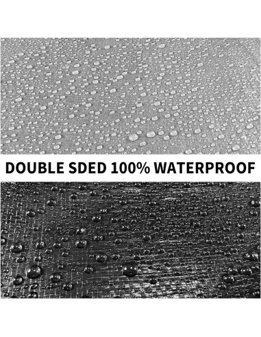 Lona Impermeable MVPNET 3x3.6m Resistente UV y al Desgarro