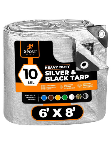 Lona de Polietileno Xpose Safety 1.83x2.44m 0.25cm Impermeable