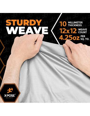 Lona de Polietileno Xpose Safety 1.83x2.44m 0.25cm Impermeable
