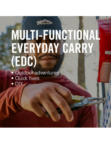 Herramienta Multiuso LEATHERMAN Bond 14-en-1 Musgo Gris