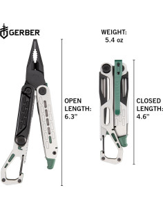 Cuchillo Plegable Multi-Herramienta Gerber Gear Stakeout Spark 10 en 1 2