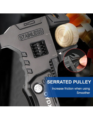 Martillo Multiherramienta 18 en 1 OYDXTMU para Camping