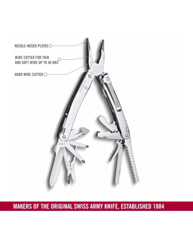 Multiherramienta Suiza Victorinox Swiss Tool Spirit MX Clip 25 Funciones