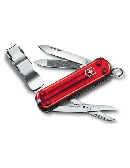 Victorinox Nail Clip 580 - Cortauñas Suizo Rubí 8 Funciones