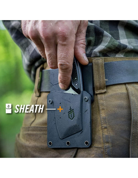 Cuchillo de Camping Gerber Gear Tri-Tip Mini Cleaver 5.58 cm