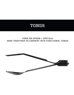 Juego de Utensilios de Camping Gerber ComplEAT - 4 Piezas, Negro 2