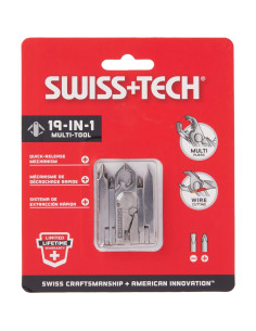 Multiherramienta de Llave Swiss+Tech ST53100 19-en-1 Acero Inoxidable 2