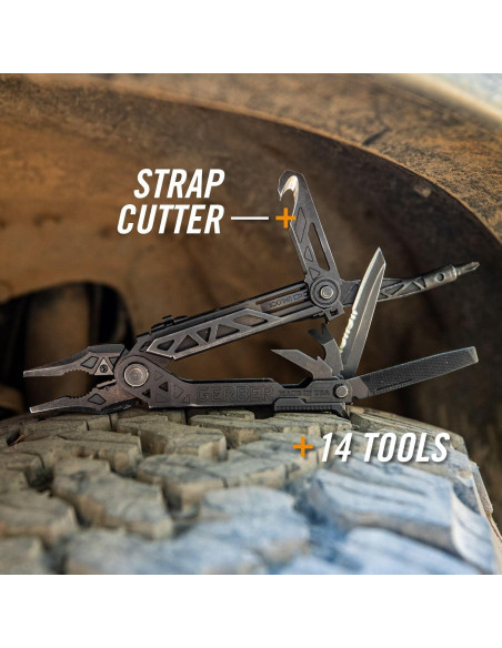 Multiherramienta Gerber Gear Center Drive Rescue 14 en 1