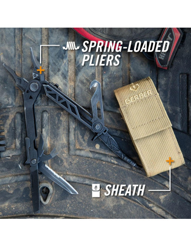 Multiherramienta Gerber Gear Center Drive Rescue 14 en 1