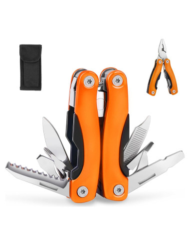 Mini Multiherramienta Portátil WSHUZEMN para Camping y Senderismo