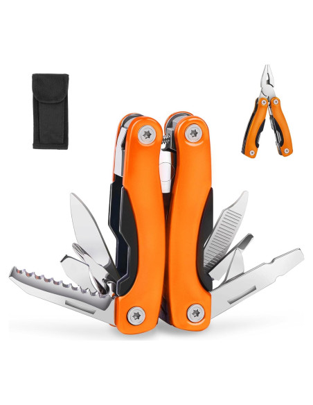 Mini Multiherramienta Portátil WSHUZEMN para Camping y Senderismo