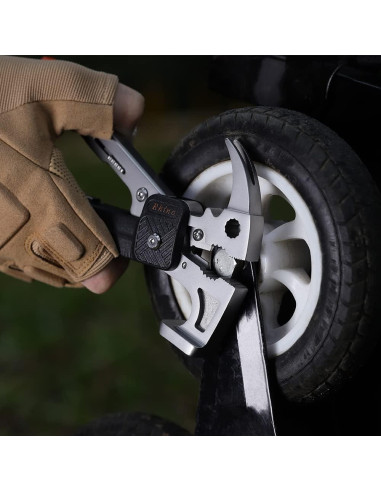 Multiherramienta 16 en 1 ROXON con Martillo y Accesorios Camping