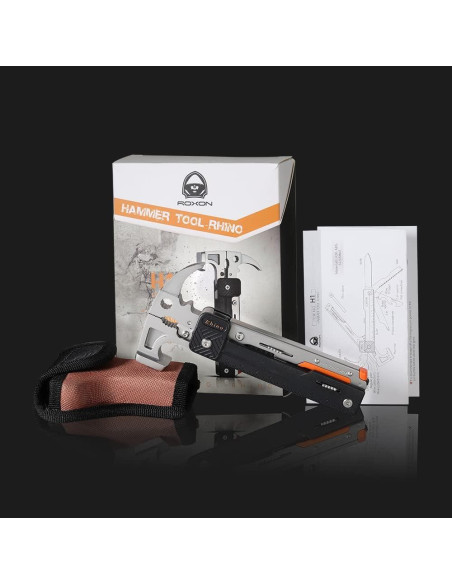 Multiherramienta 16 en 1 ROXON con Martillo y Accesorios Camping