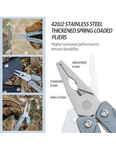 Multiherramienta de llavero NEXTOOL Mini Sailor S11 11 en 1