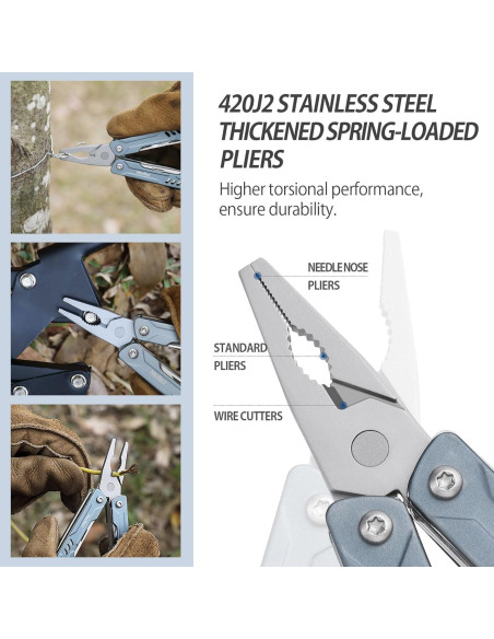 Multiherramienta de llavero NEXTOOL Mini Sailor S11 11 en 1