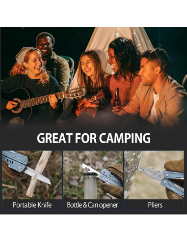 Multiherramienta de llavero NEXTOOL Mini Sailor S11 11 en 1