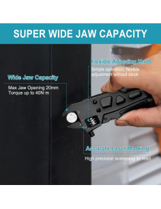 Multiherramienta 9 en 1 NEXTOOL Llave Ajustable Plegable 2