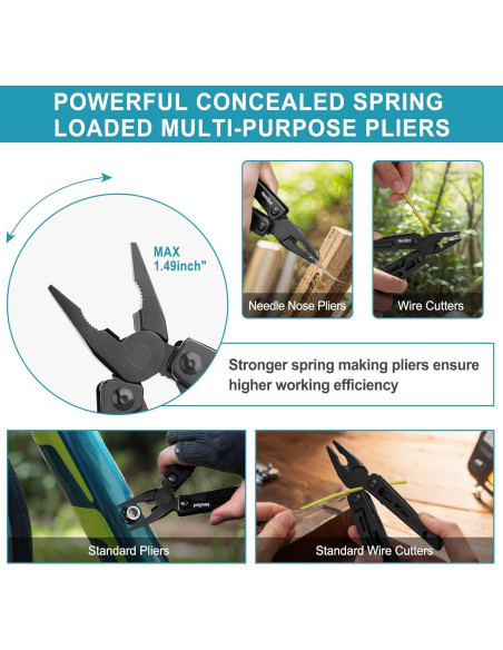 Multiherramienta 9 en 1 NEXTOOL Llave Ajustable Plegable