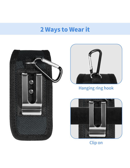 Funda Multiherramienta EDC Kenobee Negra Ajustable para Leatherman