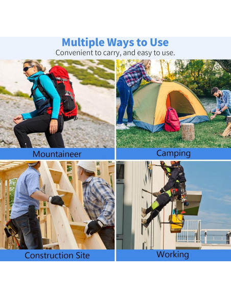 Funda Multiherramienta EDC Kenobee Negra Ajustable para Leatherman