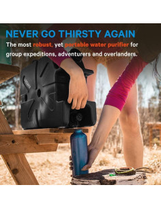 Purificador de Agua Lifesaver Jerrycan - Militar, 18.5L, Manual 2