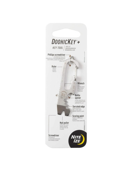 Llave Multi Herramienta Nite Ize DoohicKey Acero Inoxidable