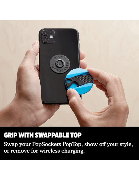 PopSockets SOG PopGrip Multiuso Cian - Abridor y Destornillador PopSockets SOG PopGrip Multiuso Cian - Abridor y Destornillador