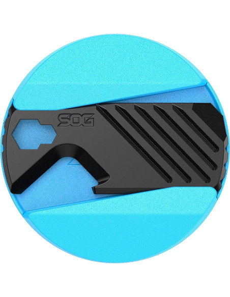 PopSockets SOG PopGrip Multiuso Cian - Abridor y Destornillador PopSockets SOG PopGrip Multiuso Cian - Abridor y Destornillador