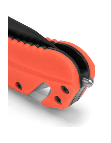 Cuchillo Plegable Kershaw Barricade 8.9 cm Naranja Rescate