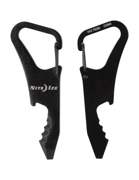 Herramienta Multiusos Nite Ize ClipKey - Negro, 6.99 cm