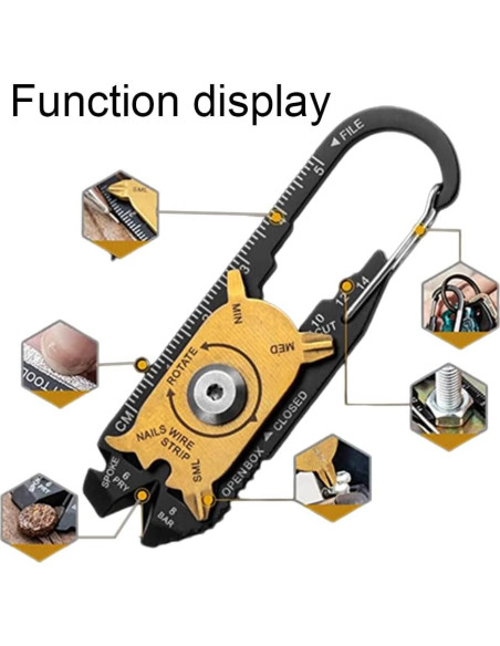 Multiherramienta 20 en 1 YIKEXIAOSHULIN Acero Inoxidable