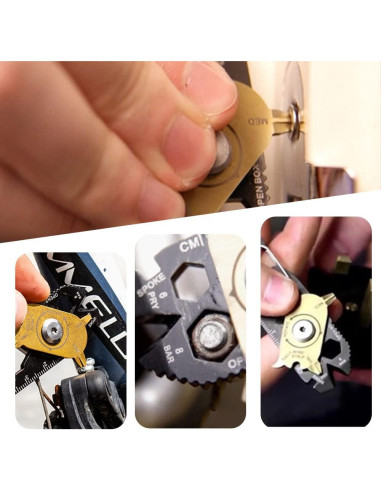 Multiherramienta 20 en 1 YIKEXIAOSHULIN Acero Inoxidable